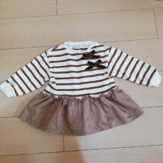 petit main(プティマイン)のSaMさま専用　プティマイン☆長袖トップス100 キッズ/ベビー/マタニティのキッズ服女の子用(90cm~)(Tシャツ/カットソー)の商品写真