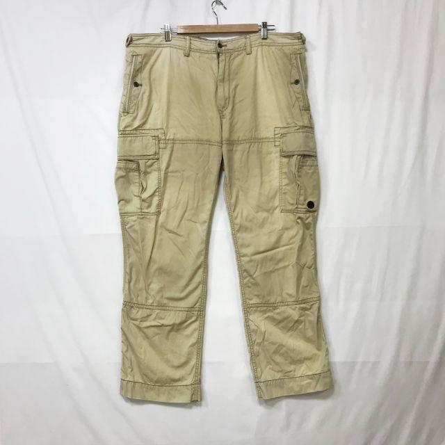 POLO RALPH LAUREN(ポロラルフローレン)の購入者ありポロ ラルフローレン ロング カーゴパンツ ベージュ サイズ44/32 メンズのパンツ(ワークパンツ/カーゴパンツ)の商品写真