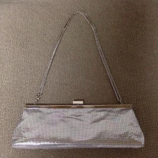 シルバー☆パーティーバッグ(クラッチバッグ)