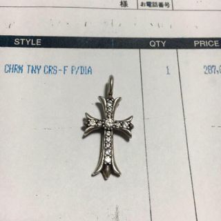 クロムハーツ(Chrome Hearts)のクロムハーツ タイニーダイヤ正規品(ネックレス)