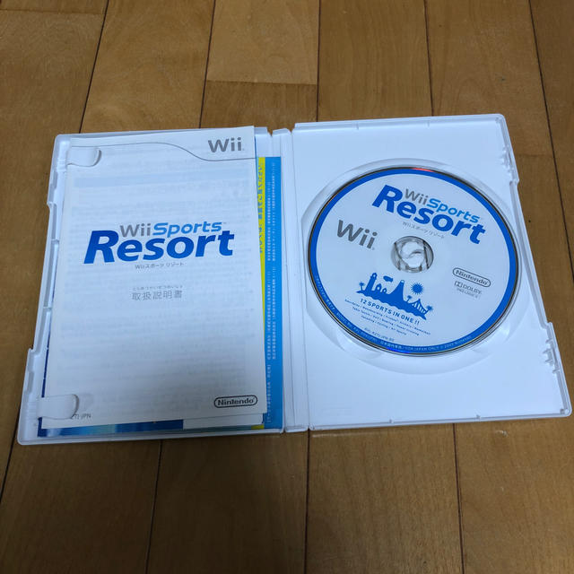 Wii(ウィー)のwii リゾート エンタメ/ホビーのゲームソフト/ゲーム機本体(家庭用ゲームソフト)の商品写真