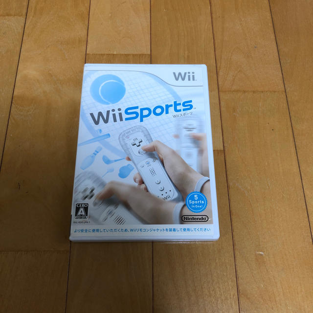 Wii(ウィー)のWiiスポーツ Wii エンタメ/ホビーのゲームソフト/ゲーム機本体(家庭用ゲームソフト)の商品写真