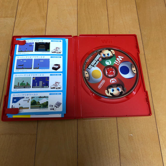 Wii(ウィー)のNew スーパーマリオブラザーズ Wii Wii エンタメ/ホビーのゲームソフト/ゲーム機本体(家庭用ゲームソフト)の商品写真