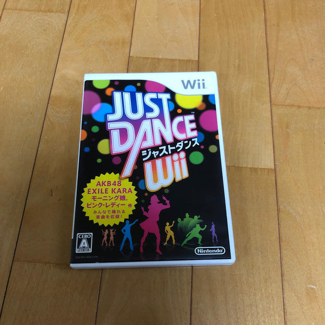 Wii(ウィー)のJUST DANCE（ジャストダンス） Wii Wii エンタメ/ホビーのゲームソフト/ゲーム機本体(家庭用ゲームソフト)の商品写真