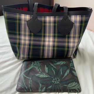 バーバリー(BURBERRY)のBURBERRY トートバッグ ポーチ付(トートバッグ)