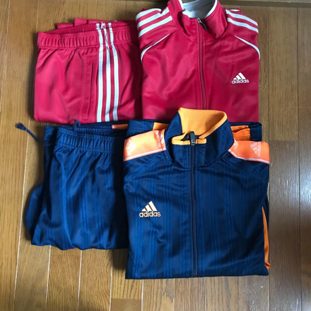 adidas(アディダス)の値下　ジャージほか４着上下セットadidas asics エナメルバッグほか多数 メンズのトップス(ジャージ)の商品写真