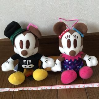 ディズニー(Disney)のミッキーミニーマスコット(キャラクターグッズ)