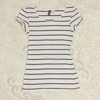 エイチアンドエム(H&M)のH&M ボーダーTシャツ ¥700→(Tシャツ(半袖/袖なし))