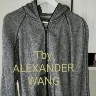 Alexander Wang - T by Alexander Wang パーカー 霜降りグレーの通販