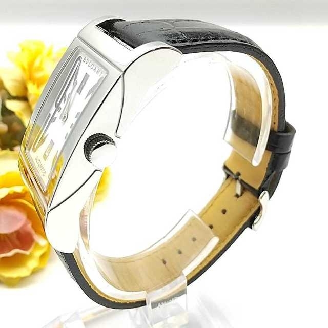 BVLGARI(ブルガリ)の極美品 2ヶ月保証付き ブルガリ レッタンゴロ  自動巻き メンズ 時計 メンズの時計(腕時計(アナログ))の商品写真