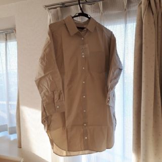 フェリシモ(FELISSIMO)の値下げ フェリシモ ロングシャツ M 新品(シャツ/ブラウス(長袖/七分))