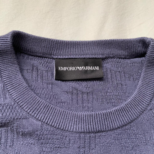 Emporio Armani(エンポリオアルマーニ)の【美品】EMPORIO ARMANI セーター メンズのトップス(ニット/セーター)の商品写真