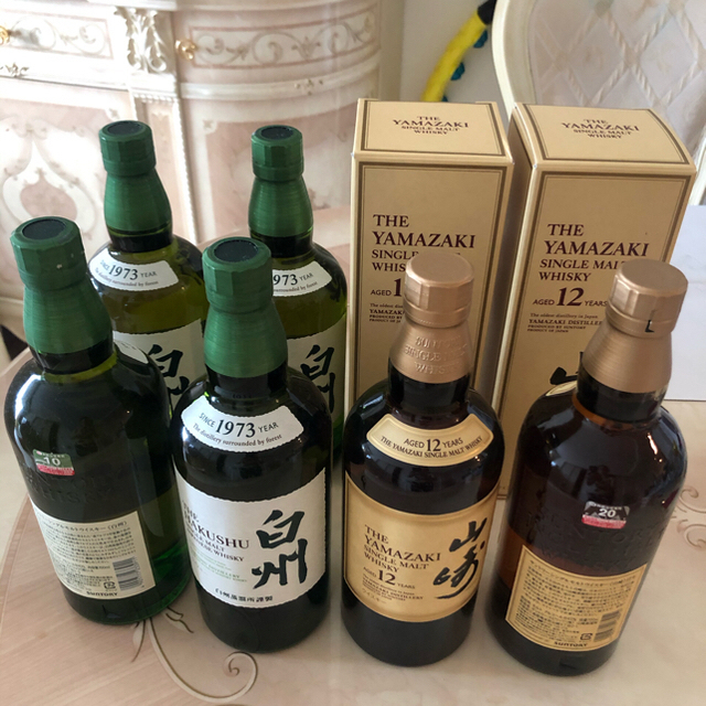 山崎12年2本箱付きと白州4本、6本セット-tops.edu.ng