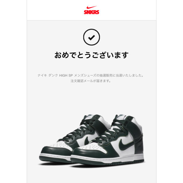 送料込 DUNK HIGH SP SPARTAN GREEN 27.5cm