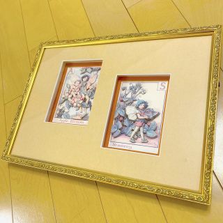 シャドーボックス　妖精　インテリア　子供部屋(絵画額縁)