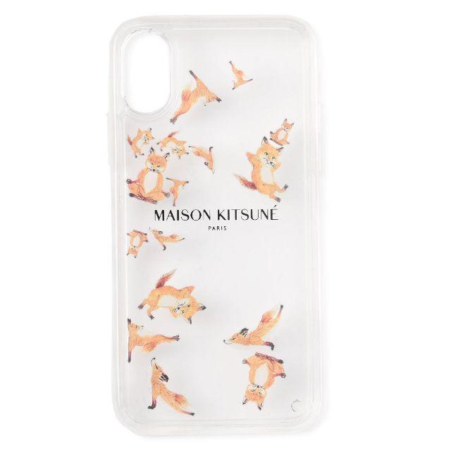 MAISON KITSUNE'(メゾンキツネ)のMAISON KITSUNE IPHONE CASE AQUA YOGA FOX レディースのファッション小物(その他)の商品写真