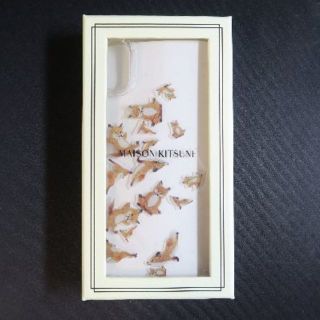 メゾンキツネ(MAISON KITSUNE')のMAISON KITSUNE IPHONE CASE AQUA YOGA FOX(その他)