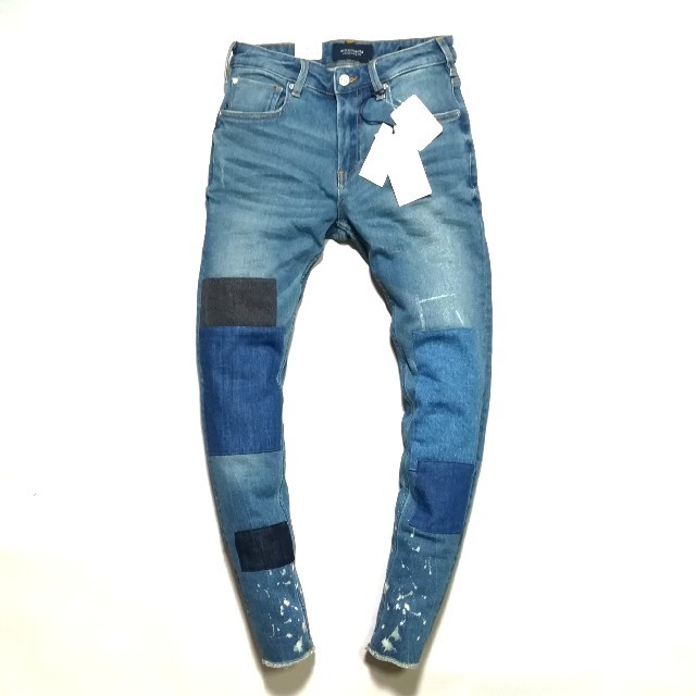 SCOTCH & SODA(スコッチアンドソーダ)の新品　SCOTCH&SODA スコッチ&ソーダ　ストレッチスキニーデニム メンズのパンツ(デニム/ジーンズ)の商品写真