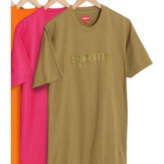 シュプリーム(Supreme)のMサイズ　supreme overlap tee オーバーラップ T(Tシャツ/カットソー(半袖/袖なし))