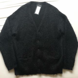 アンユーズド(UNUSED)のUNUSED モヘアカーディガン US1642 19AW SIZE2 BLACK(カーディガン)