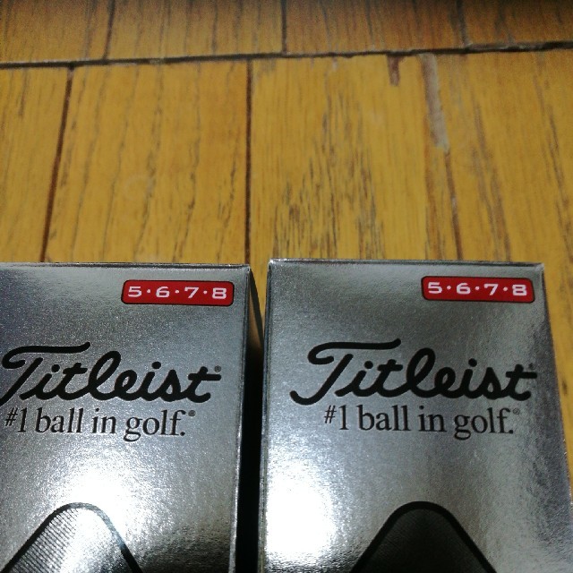 Titleist(タイトリスト)のTitleist PROV1X 未使用品 チケットのスポーツ(ゴルフ)の商品写真
