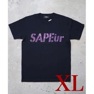 sapeur サプール　オーロラリフレクターTシャツ　XXL 白