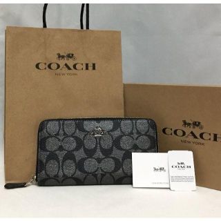 コーチ(COACH)のゆぅたん様専用　新品　COACH シグネチャー 柄　長財布(財布)