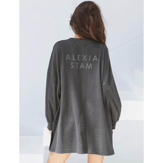 早い者勝ち♡アリシアスタンALEXIA STAMロンT ロングTシャツ ビックT