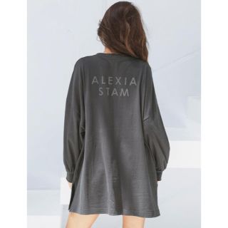 アリシアスタン(ALEXIA STAM)の早い者勝ち♡アリシアスタンALEXIA STAMロンT ロングTシャツ ビックT(カットソー(長袖/七分))