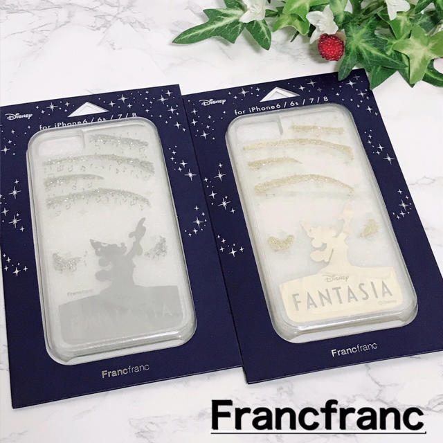 Francfranc(フランフラン)のFrancfranc iPhoneケース ミッキー ディズニー 6/6s/7/8 スマホ/家電/カメラのスマホアクセサリー(iPhoneケース)の商品写真