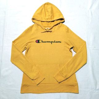 チャンピオン(Champion)のChampion スウェットパーカー 黄色 レディース(パーカー)