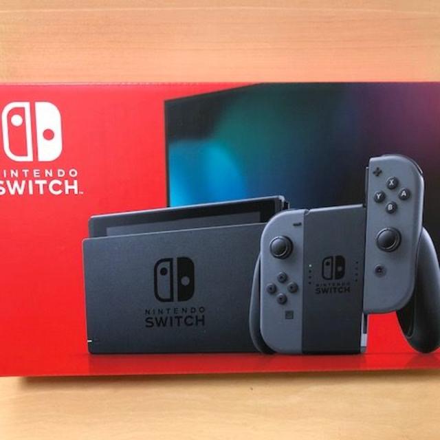 新品未開封 Switch 任天堂スイッチ 本体 グレー ニンテンドウ家庭用ゲーム機本体