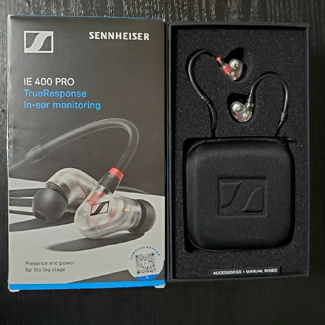 SENNHEISER IE 400 PROヘッドフォン/イヤフォン