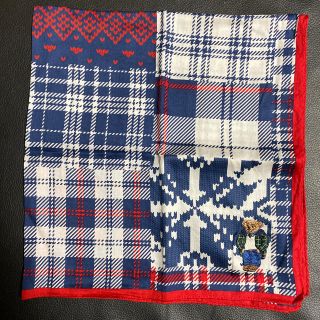 ポロラルフローレン(POLO RALPH LAUREN)のラルフローレン　ポロベア　ハンカチ　美品(ハンカチ)