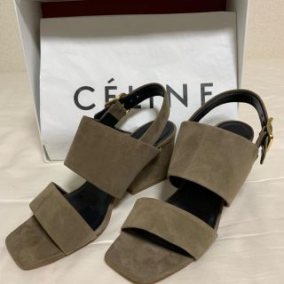 セリーヌ(celine)のセリーヌ　サンダル　グレージュ(サンダル)