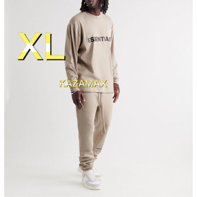 FOG Essentials エッセンシャルズ ロンT タン ベージュ XL | www