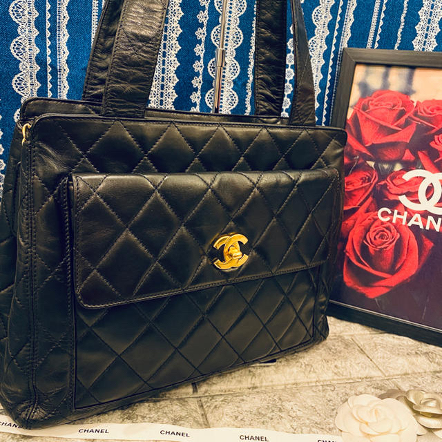 【CHANEL✨正規品】ショルダートートバッグ