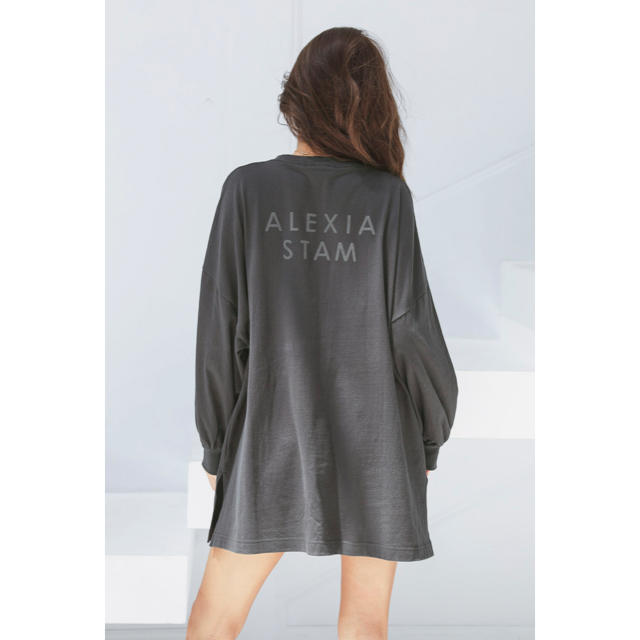 ALEXIA STAM(アリシアスタン)のALEXIA STAM★ロングT レディースのトップス(Tシャツ(長袖/七分))の商品写真