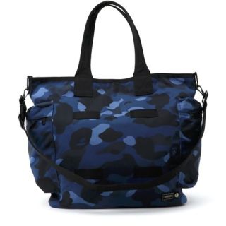 BAPE×PORTER 1ST CAMO MILITARY TOTE BAG☺