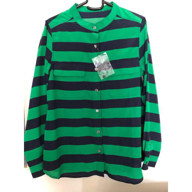 UNITED ARROWS green label relaxing(ユナイテッドアローズグリーンレーベルリラクシング)のグリーンレーベルリラクシング　新品　シャツ レディースのトップス(シャツ/ブラウス(長袖/七分))の商品写真