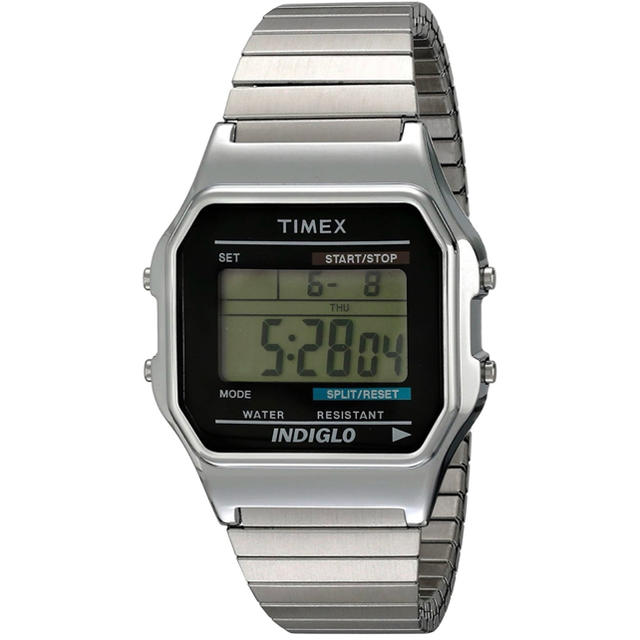 【新品】timex デジタルクラシック腕時計　タイメックス　シルバー