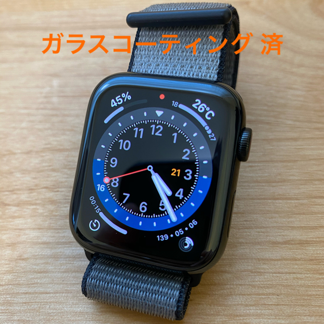 Apple Watch Series 5 ブラックステンレス 44mmスマートフォン/携帯電話