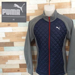 プーマ(PUMA)の【PUMA】 美品 プーマ グレーブルゾン フリース サイズM(ジャージ)