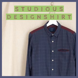 ステュディオス(STUDIOUS)の【古着】切替チェックシャツ【STUDIOUS】(シャツ)