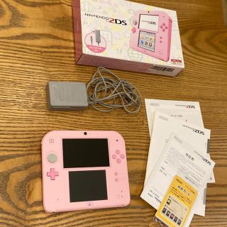 ニンテンドー2DS(ニンテンドー2DS)のNINTENDO 2DS ピンク＋どうぶつの森(携帯用ゲーム機本体)