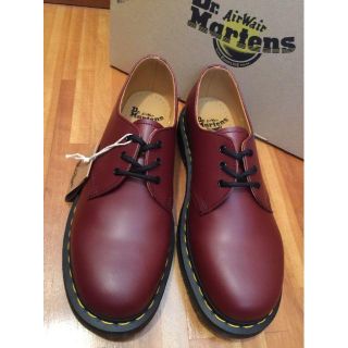 ドクターマーチン(Dr.Martens)のななさん様専用 ２点 1461 UK4 ブラック ★ UK9 チェリーレッド(ドレス/ビジネス)