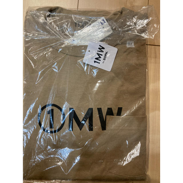 SOPH(ソフ)のビッグT(5分袖)1MW by SOPH. カーキ　M メンズのトップス(Tシャツ/カットソー(半袖/袖なし))の商品写真