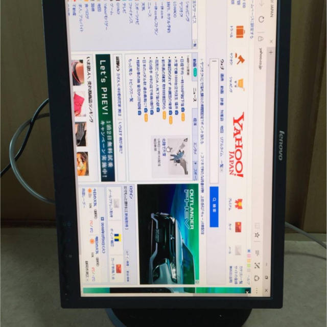 縦型置きモニター】Lenovo 22インチディスプレイ◇FullHD◇の通販 by ...