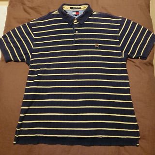 トミーヒルフィガー(TOMMY HILFIGER)の90s TOMMY HILFIGER トミーヒルフィガー ボーダー ポロシャツ (ポロシャツ)