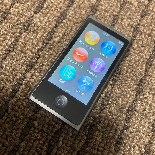 Apple(アップル)のiPod nano 第７世代 スマホ/家電/カメラのオーディオ機器(ポータブルプレーヤー)の商品写真